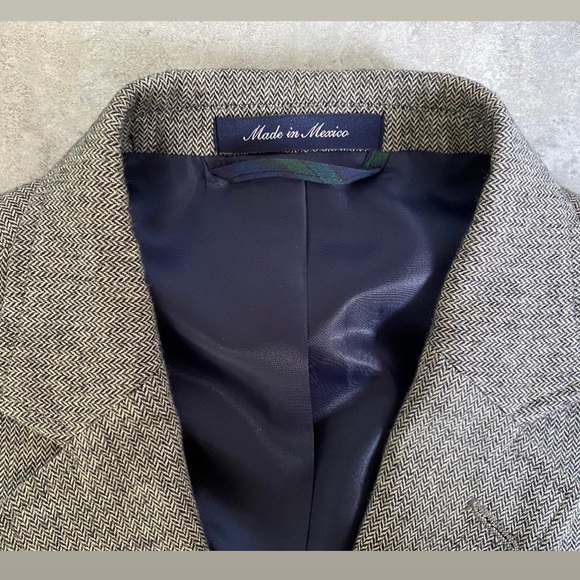 Lands end suit mens suit jacket (worn unisex) - Picture 16 of 16